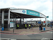 TQ3875 : Lewisham Docklands Light Railway Station by Stacey Harris