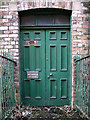 The office entrance to the disused Bristol Mill