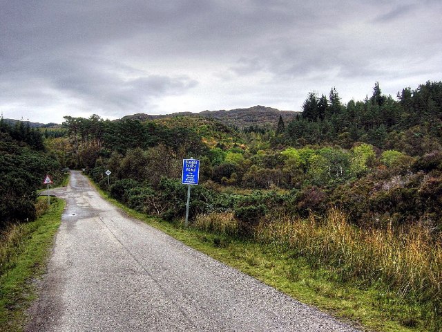 The Road to Duirinish Lodges