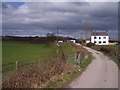 Cranbury Ley Farm and Footpath Sign