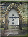 Padiham Parish Church Cemetery, Chapel, Doorway