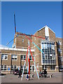 Pencil Sculpture, Dorset County Hospital