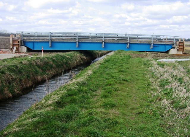 New road bridge across Hobson's Brook © Mr Ignavy :: Geograph Britain ...