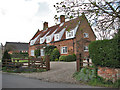 A fine red brick house