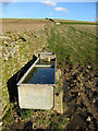 A water trough at Doorpool Hill