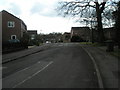 Looking along Borough Road to Larcombe Road