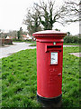 Pillar box on village green