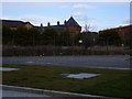 Former Clydebank Riverside Station viewed from former John Brown