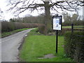 SJ3617 : Pentre & Edgerley notice board by Row17