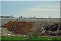 TQ7485 : The Bowers Marsh Landfill Site by Glyn Baker