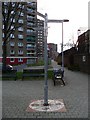 Vintage signpost in Dalmuir