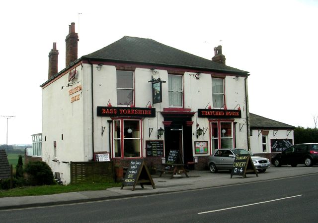 Thatched House - Aberford Road © Betty Longbottom :: Geograph Britain ...