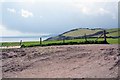 SX3454 : Muddy gateway on the Downderry coast  road by roger geach