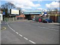 West Harrow: The Gardens railway bridge