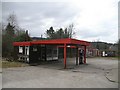 Closed filling station, Tarbert