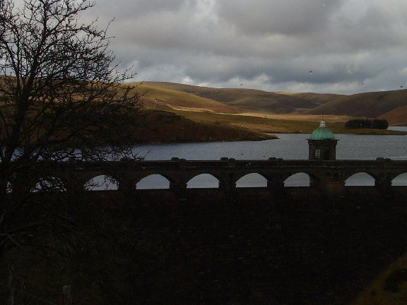 Craig Goch dam and reservoir