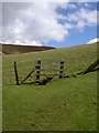 Stile on slopes of Moel Famau