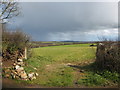 View across Merthen Downs towards the Lizard