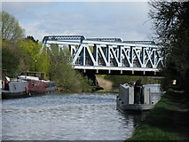 TQ1484 : Railway bridge over the Paddington Arm by Dr Neil Clifton