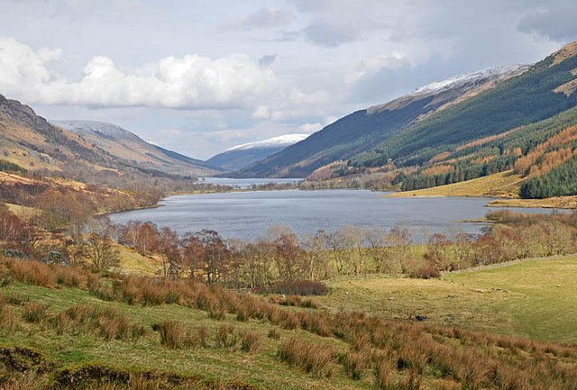 Loch Doine and Loch Voil © Dr Richard Murray :: Geograph Britain and ...