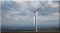 SD8316 : Scout Moor Wind Farm Turbine Tower No 1 by Paul Anderson