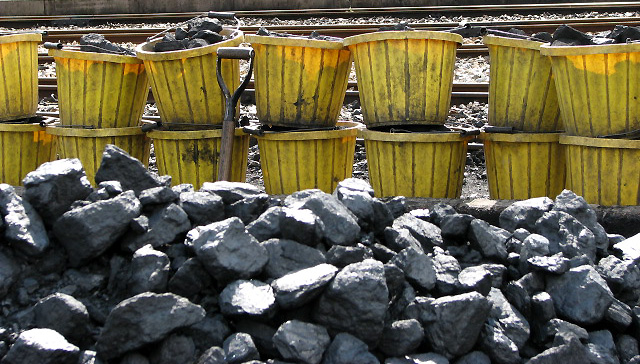 Ten buckets of coal