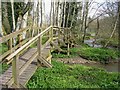 Footbridge over the Bowden Burn