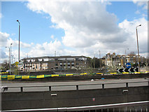 TQ4077 : Sun in the Sands roundabout by Stephen Craven