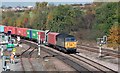 Intermodal train at Clay Cross junction