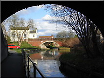 SO8963 : Netherwich Bridge and Railway Inn by Chris Allen