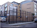 Basketball court on Quaker Street