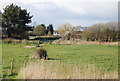 Swineham Farm across the fields.