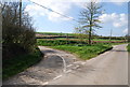 Road junction, Winfrith Newburgh.