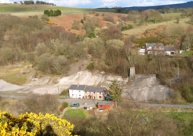 Old mine workings at Gravels in the Hope... © Dave Croker :: Geograph ...