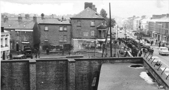 View of what used to be Lavinia Street