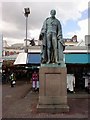 Statue of John Henry in Leicester market