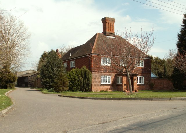 The Farmhouse At Woodhall Farm © Robert Edwards Cc-by-sa/2.0 ...