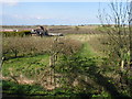 View across orchards on Dargate Common to Belvedere Farm