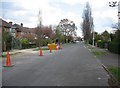 Looking down Holbrook Road