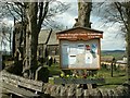 St. John the Evangelist Church and notice board