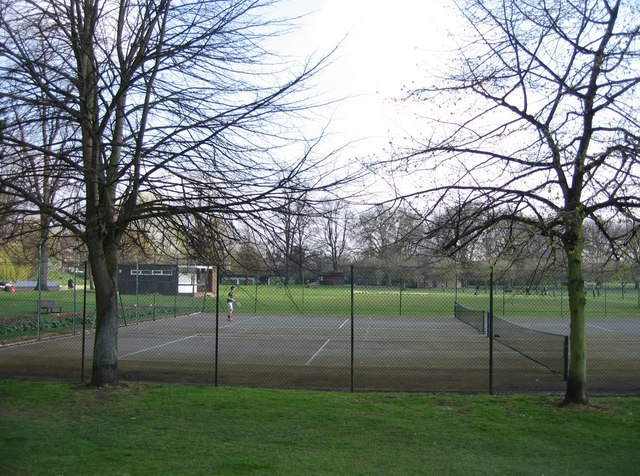 Tennis Courts on Jesus Green