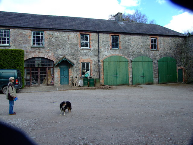 Fota House, the stable yard