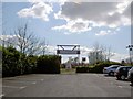 Entrance to Grace Dieu Cricket Club