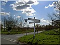 Cross Roads near Barton in the Beans