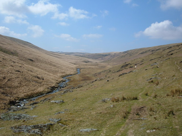 The Afon Arban valley