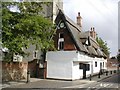 Cottage in front of Church, Dereham, Norfolk