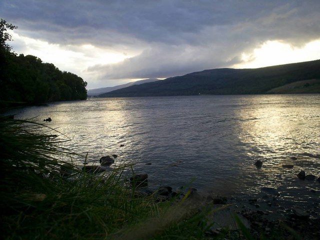 Sunset over Loch Tummel
