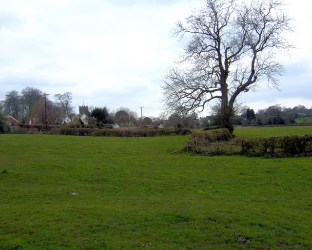 Ashley village and Church © Simon Huguet Geograph Britain and Ireland