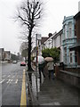 Bus stop in Stubbington Avenue