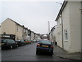 Looking southwards down Balliol Road from crossroads with Binsteed Road